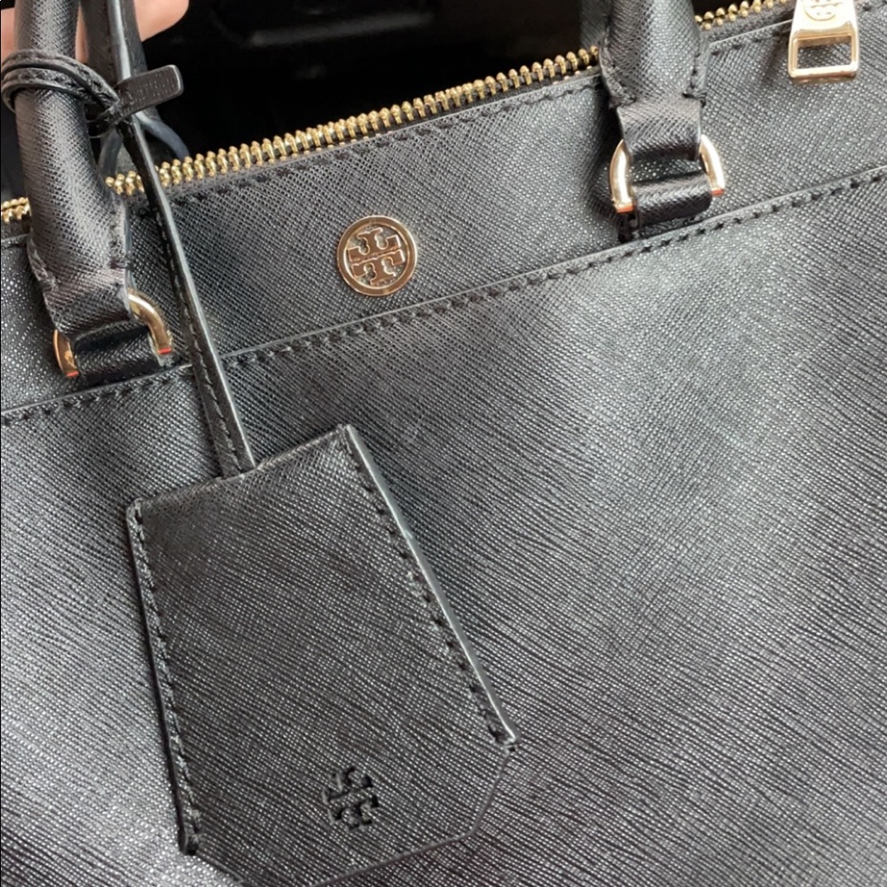 Tory Burch Robinson Small Double Zip Tote